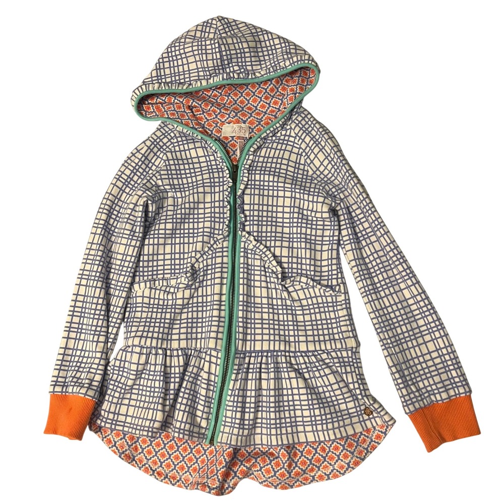 Matilda Jane Size 10 435 The Adventure Begins Zip Up Hoodie